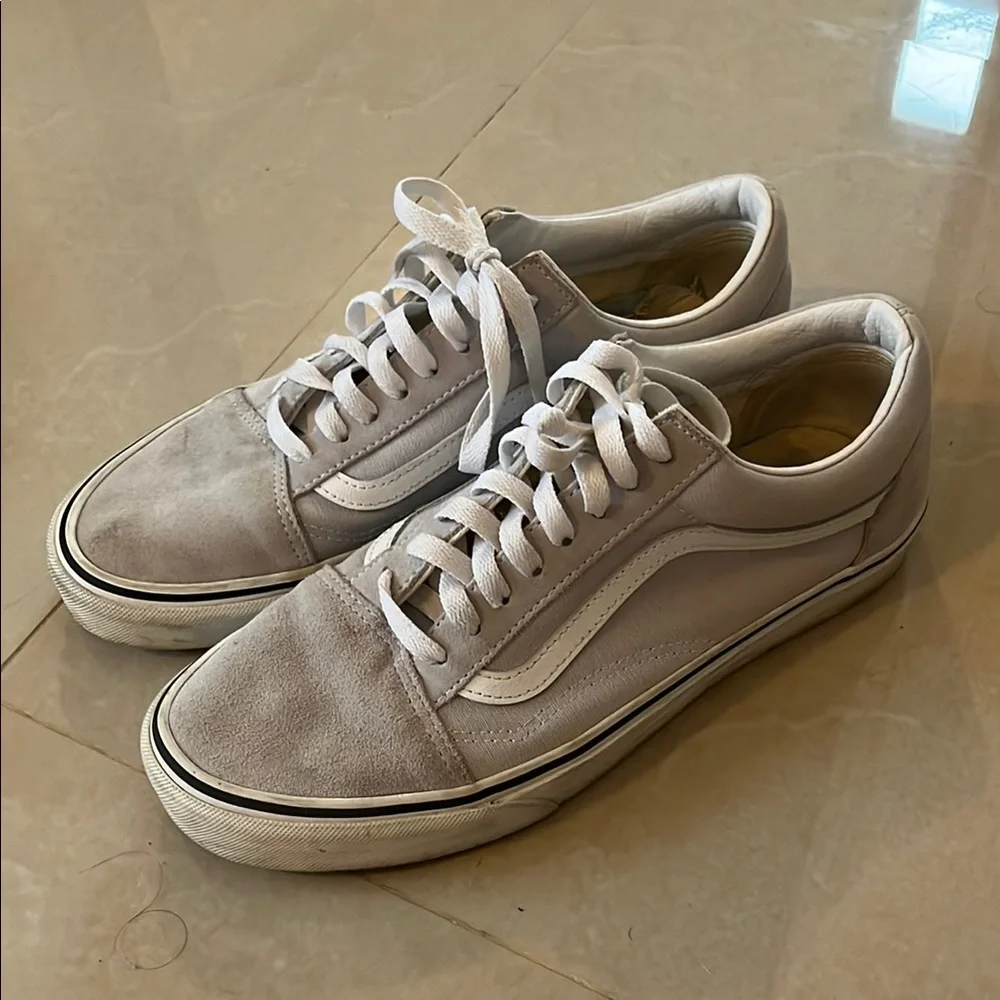 Vans Women’s Gray Sneakers - Picture 1 of 3